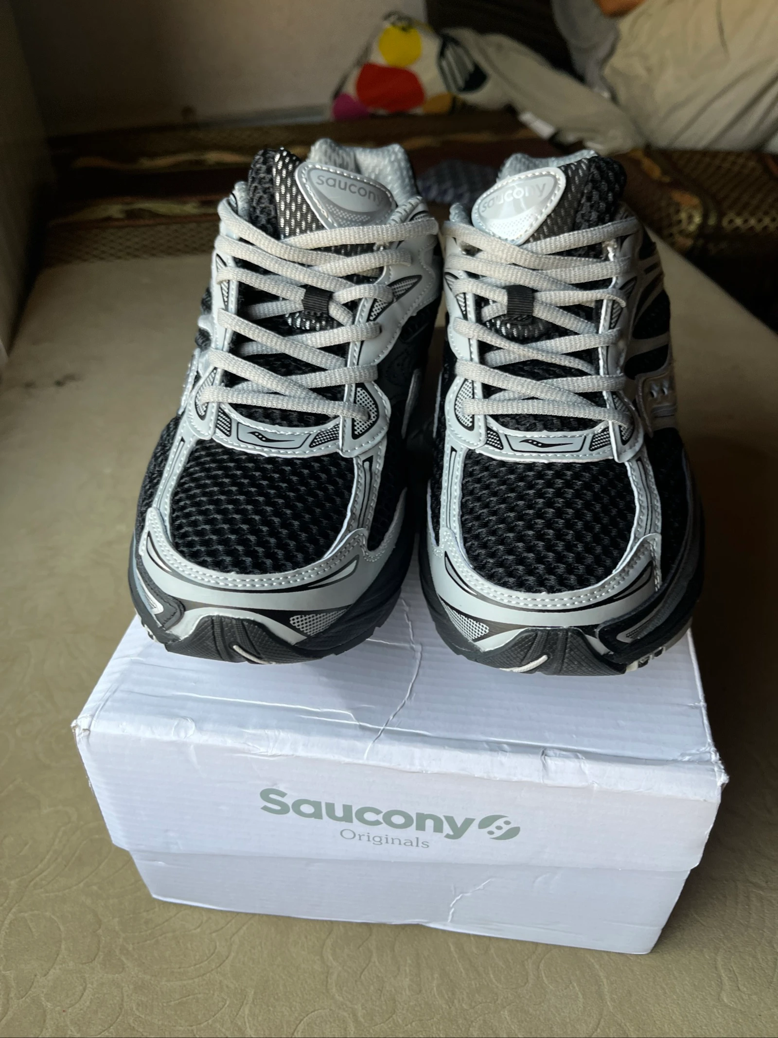 Saucony ProGrip Omni 9 Noir Gris – photo 2